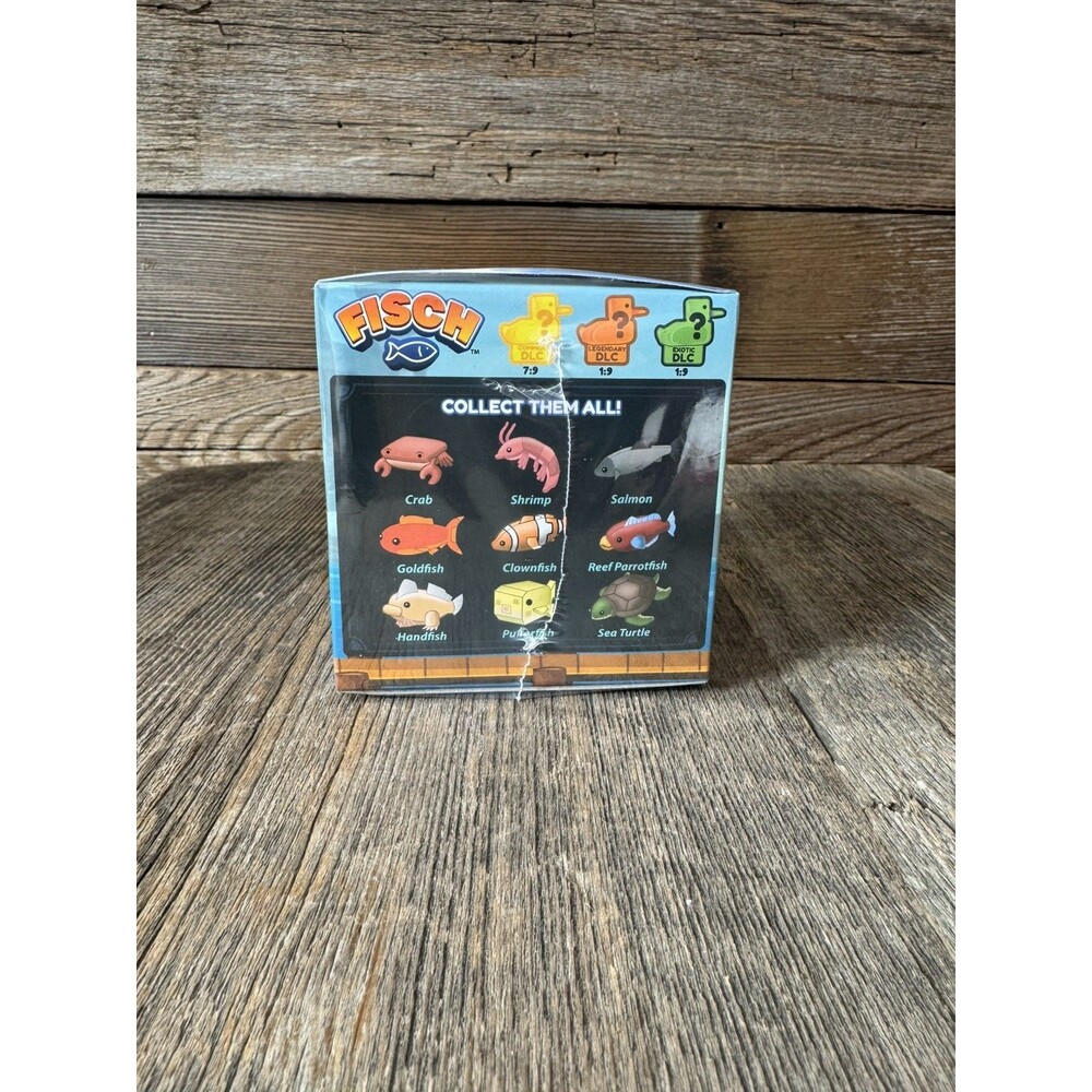 FISCH ROBLOX MYSTERY 4" PLUSH INCLUDES DLC CODE COMMON LEGENDARY OR EXOTIC *NEW* - Picture 3 of 3